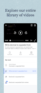Khan Academy screenshot 1
