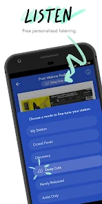 Pandora - Music & Podcasts screenshot 1